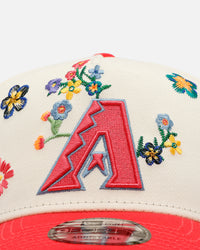 New Era Arizona Diamondbacks Summer Flowers 3.0  9FORTY A-Frame Snapback Pink