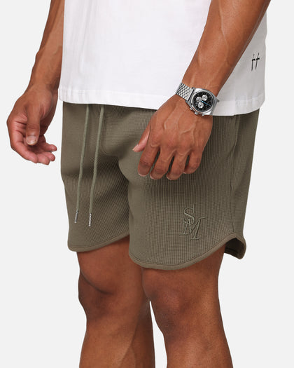 Saint Morta Waffle Shorts Khaki
