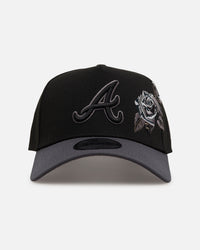 New Era Atlanta Braves 'Stealth Roses' 9FORTY A-Frame Snapback Black