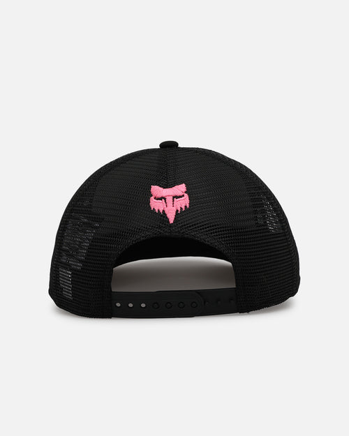 New Era Fox Racing X Culture Kings 9FORTY A-Frame Trucker Snapback Black