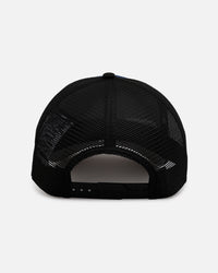 New Era Atlanta Braves 'Bleach' 9FORTY A-Frame Trucker Snapback Denim