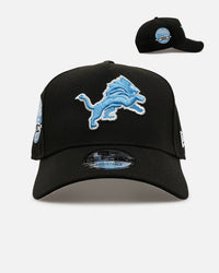 New Era Detroit Lions 'Black And Team Color' 9FORTY A-Frame Snapback Black/Official Team Color