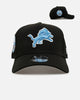 New Era Detroit Lions 'Black And Team Color' 9FORTY A-Frame Snapback Black/Official Team Color