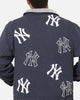 Majestic Athletic New York Yankees Paint Splat Carpenter Jacket Indigo