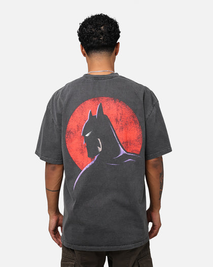 73Studio X DC Batman The Animated Series Heavyweight Vintage T-Shirt Washed Black