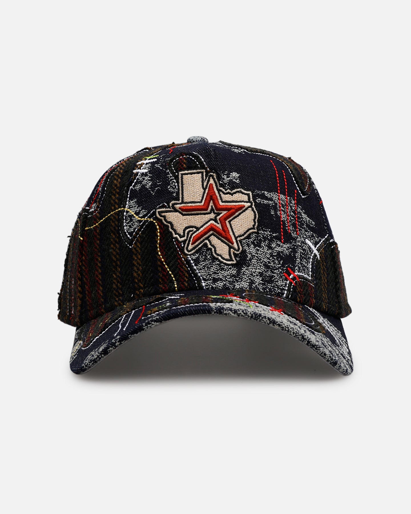 New Era Houston Astros 'Running Stitch' 9FORTY A-Frame Snapback