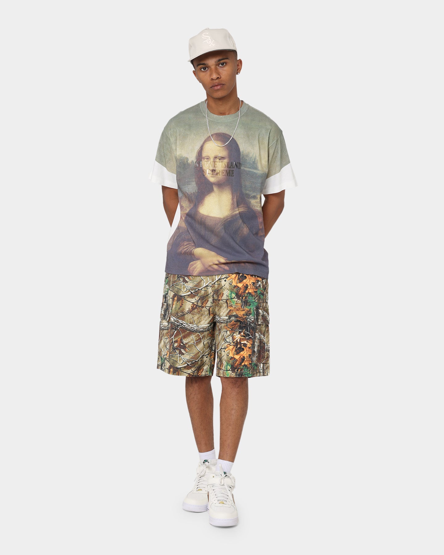 Supreme X Stone Island T-Shirt Print | Culture Kings US