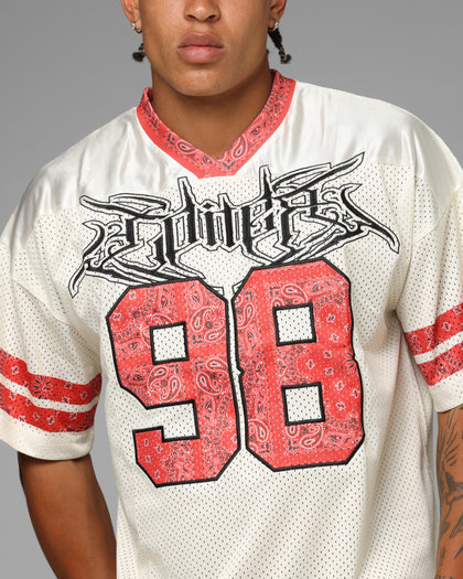 Loiter Hardcore Jersey Off White/Red