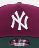New Era New York Yankees 'Vineyard' 9FORTY A-Frame Snapback Purple