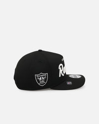 New Era Las Vegas Raiders 'Local Play' 9FIFTY A-Frame Snapback Official Team Colors