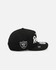 New Era Las Vegas Raiders 'Local Play' 9FIFTY A-Frame Snapback Official Team Colors