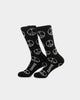 Carre Peace All Over Sport Socks Black