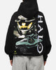 73Studio X Halo Logo Hoodie Black