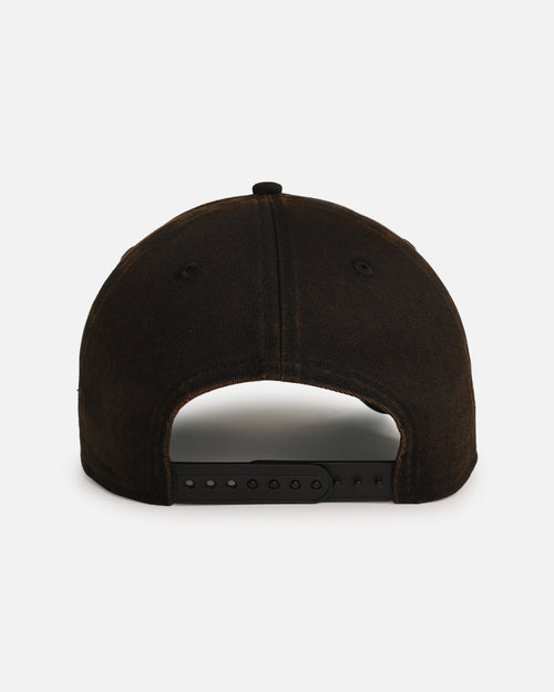 New Era Pittsburgh Pirates 'Washed Black Gothic Script' 9FORTY A-Frame Snapback Black