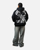 Saint Morta Ride Or Die Boxy Hoodie Black