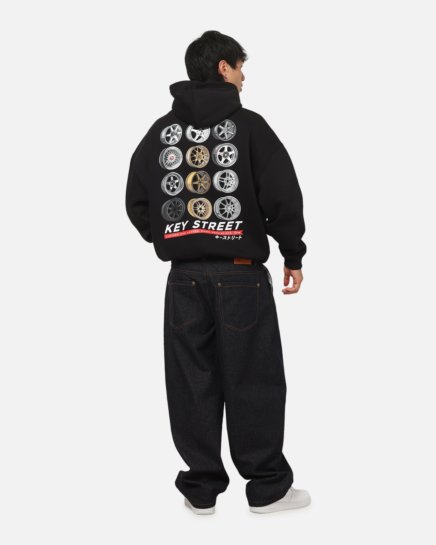 Key Street Wheels Hoodie Black | Culture Kings US