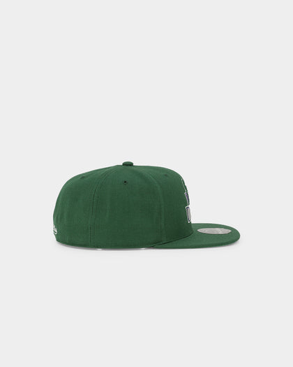 Mitchell & Ness Milwaukee Bucks 'Team Ground 2.0 Hardwood Classics' Fitted Green