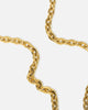 Saint Morta Pearl Square Pendant Chain Gold