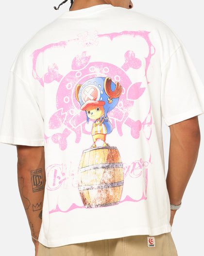 73Studio X One Piece Chopper Vintage T-Shirt Off White