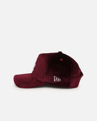 New Era Los Angeles Dodgers 'Velvet Dreams' 9FORTY A-Frame Snapback Maroon/Grey