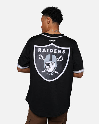 Pro Standard Las Vegas Raiders Mesh Button Up Jersey Black/Grey
