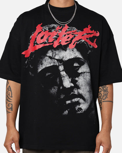 Loiter Search And Destroy Oversized T-Shirt Black