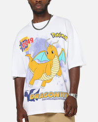 The Pokémon Collection By 73Studio Dragonite T-Shirt White