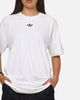 Adidas Chest Stripes Engineered T-Shirt White