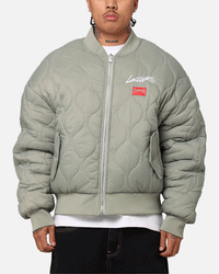 Loiter Kraven Reversible Bomber Jacket Green