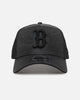 New Era Boston Red Sox 'Camo' 9FORTY A-Frame Trucker Snapback Black
