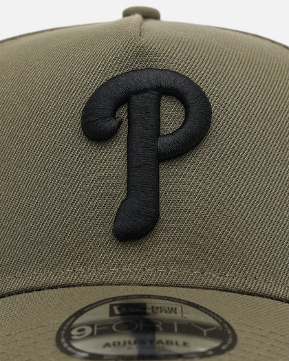 New Era Philadelphia Phillies 'Easy Olive' 9FORTY A-Frame Snapback Olive