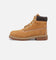 Timberland Kids' 6-Inch Premium Waterproof Boot Wheat Nubuck
