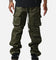 MNML Snap Front Cargo Pants Olive