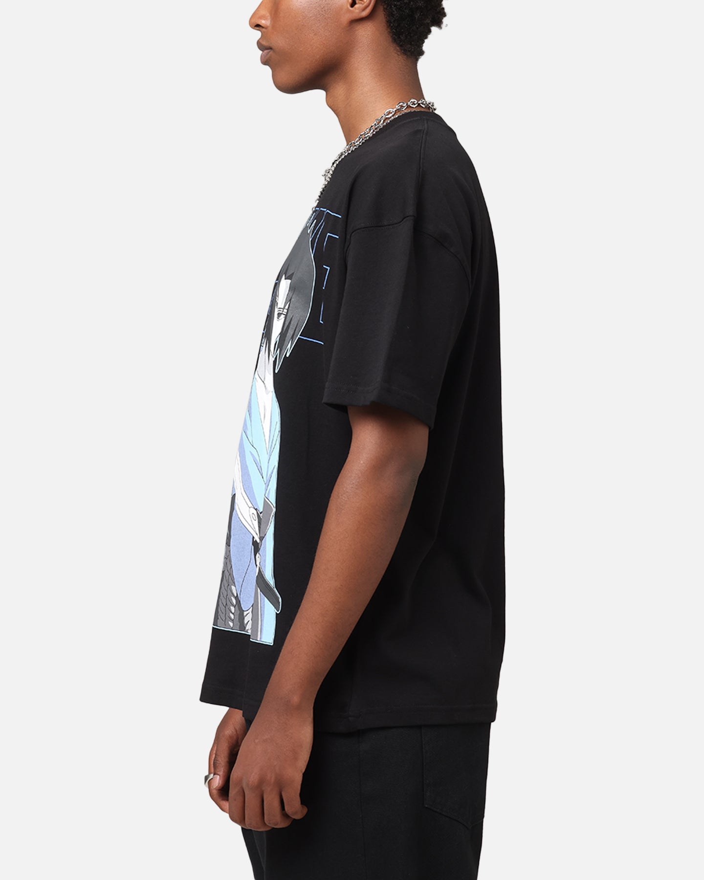 Goat Crew X Naruto Sasuke T-Shirt Black | Culture Kings US