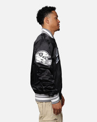 Pro Standard Las Vegas Raiders Rib Satin Jacket Black/Grey