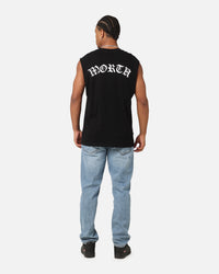 Saint Morta Dead Oversized Muscle T-Shirt Black