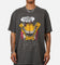 Vintage Goat Crew X Garfield Smiling Cat Heavyweight T-Shirt Vintage Black Wash