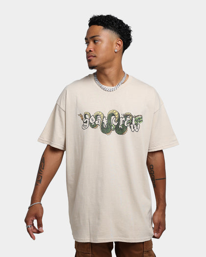 Goat Crew Sleeping Dragons T-Shirt Off White