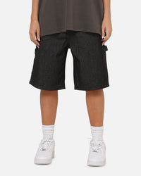 Carre Carpenter Jorts Raw Black