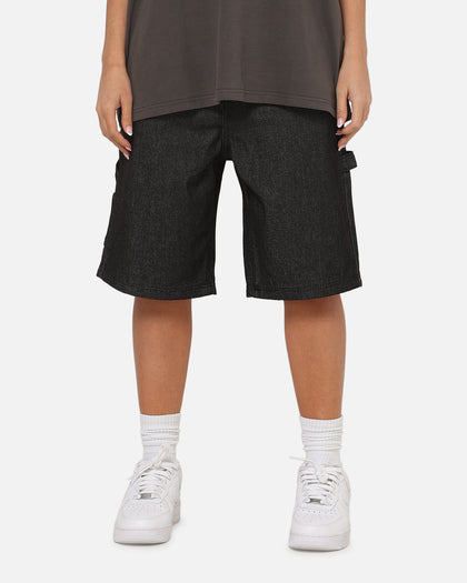 Carre Carpenter Jorts Raw Black