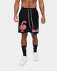 Carre Volle Rose Sweat Shorts Washed Black
