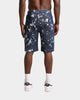 XXIII Ardell Textured Denim Shorts Blue