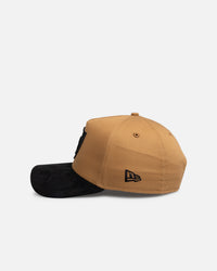 New Era Las Vegas Raiders "Wheat Black Suede" 9Forty A-Frame Snapback Beige/Khaki