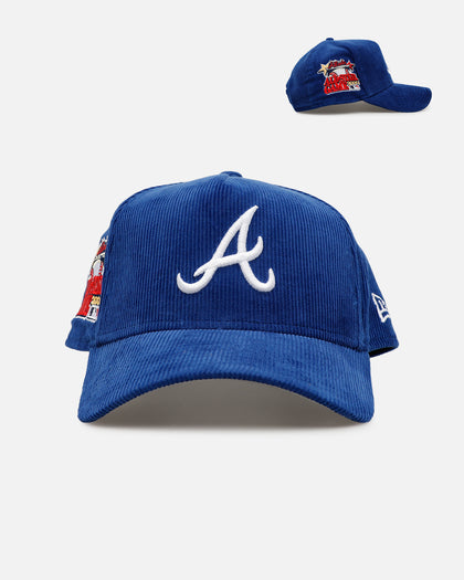 New Era Atlanta Braves 'Cord Tones' 9FORTY A-Frame Snapback Light Royal