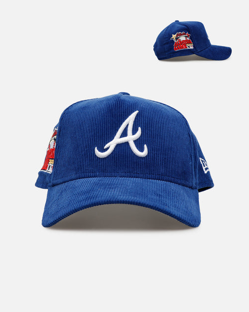 New Era Atlanta Braves 'Cord Tones' 9FORTY A-Frame Snapback Light Royal