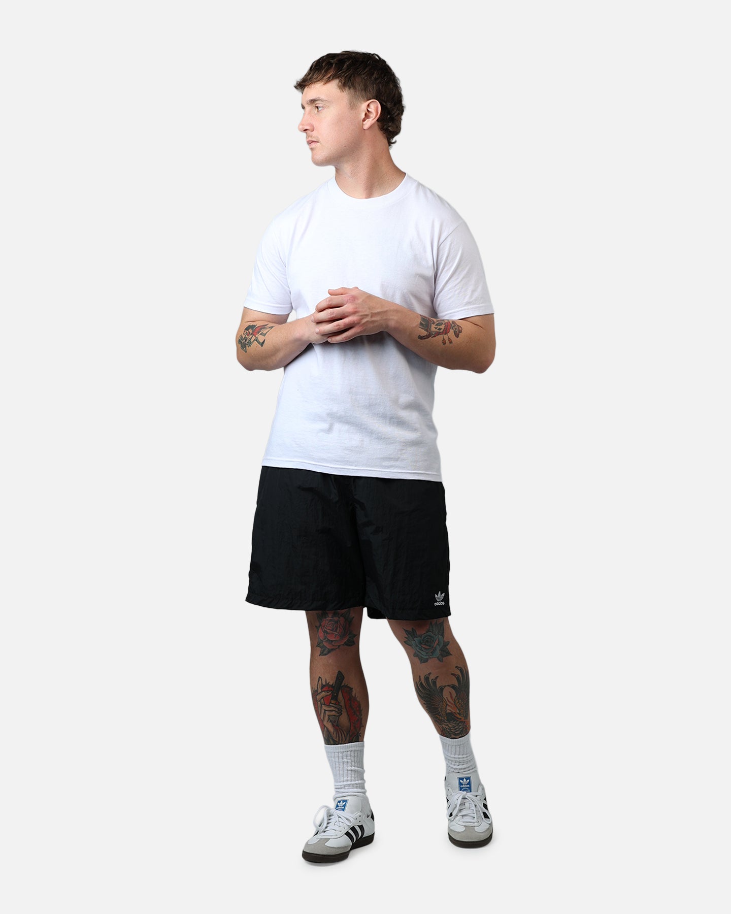 Adidas Essential Woven Shorts Black | Culture Kings US