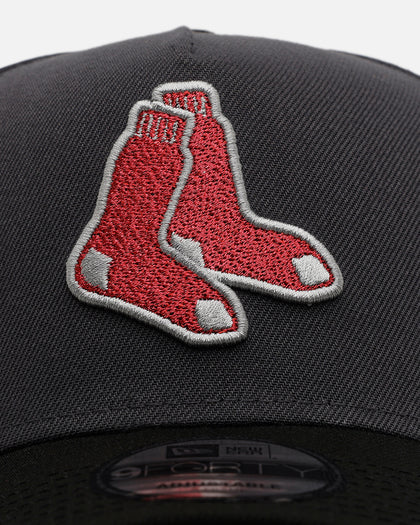 New Era Boston Red Sox 'Stealth 2.0' 9FORTY A-Frame Snapback Graphite