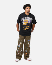 Mitchell & Ness Los Angeles Lakers Soaring T-Shirt Black