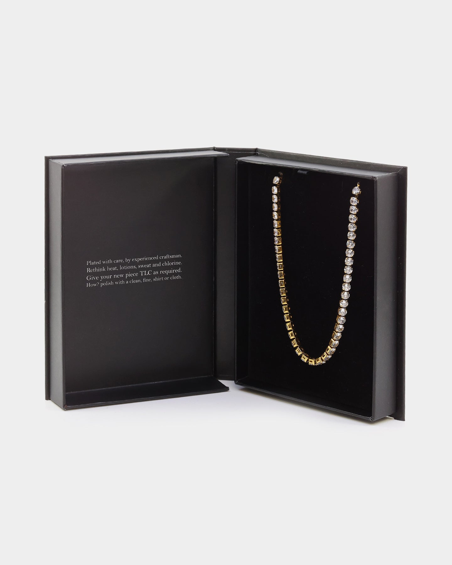 NXS 5mm Tennis Chain Gold | Culture Kings US