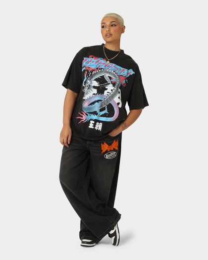 Loiter Dynasty Vintage T-Shirt Vintage Black